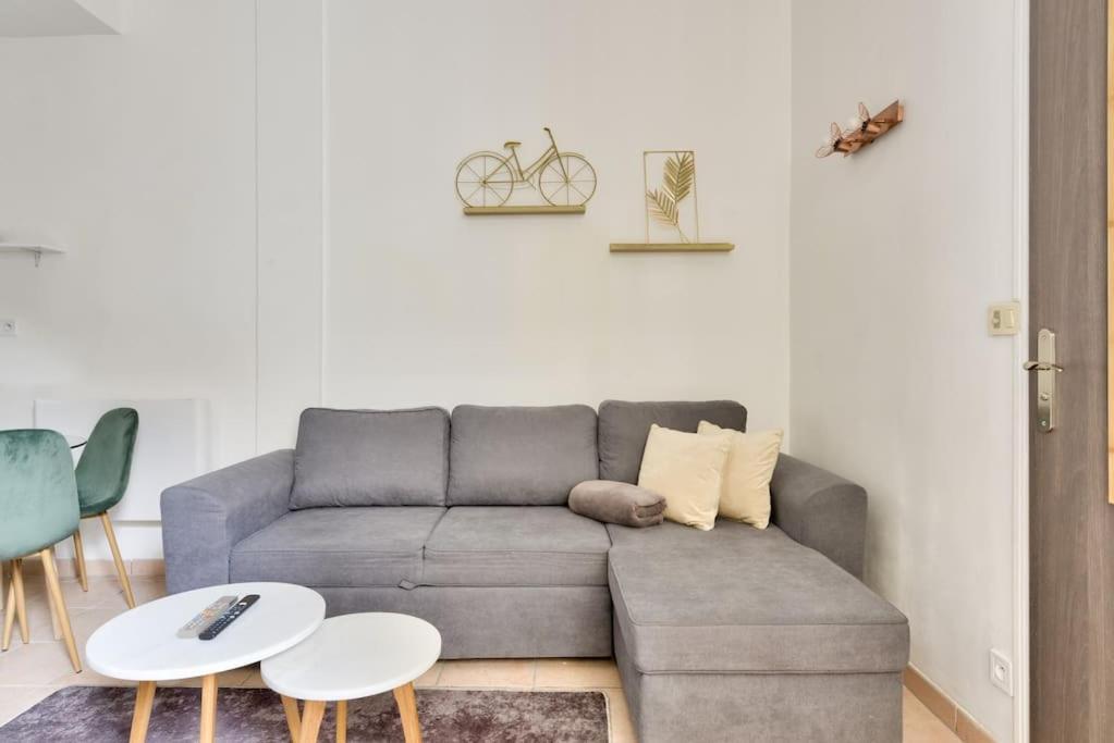 Superbe Studio Vieux Nice 1 Min A Pied De La Plage Zewnętrze zdjęcie
